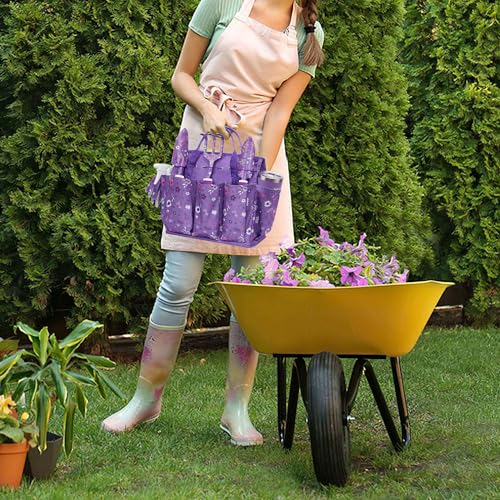 Women's Gardening Tool Set with Heavy Duty Bag