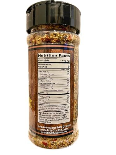 Britscookin - Garlic & Herb Seasoning 4.5 oz, Pack of 1