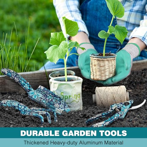 WORKPRO 5PCS Garden Tool Set with Tool Bag