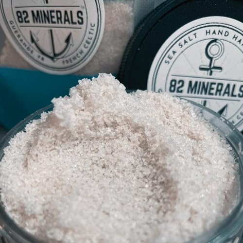 3.oz Jar - 82 Minerals FINE, French Celtic Style *Hand Harvested & Artisanal - Sea Salt that Hydrates - 100% Authentic, Vegan Kosher - Barabara Oneill recommended!