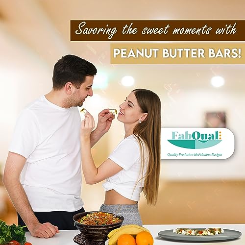Bundle Of Fabqual With Atkinson Classic Peanut Butter Bars & Fabqual Ring Peanut Butter Candy Old Fashioned Peanut Butter Candy Bars Atkinson Peanut Butter Logs Candy Peanut Butter Bars Peanut Bars (1 LB)