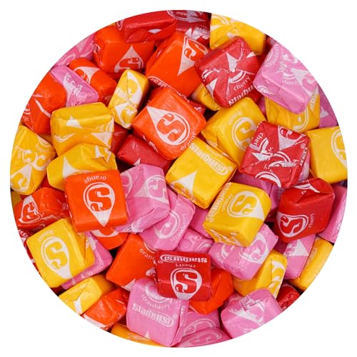 Starburst Original Fruit Chews, 1lb Bulk Bag (Approx. 90 Pieces), Strawberry, Cherry, Orange, Lemon, Individually Wrapped Candy