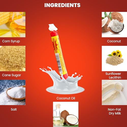 Bundle of 48CT Long Boys Coconut Candy Old Fashioned Candy Coconut Long Boys Candy Coconut Candy Bars Longboys Coconut Candy Long Boy Candy Atkinson Candy