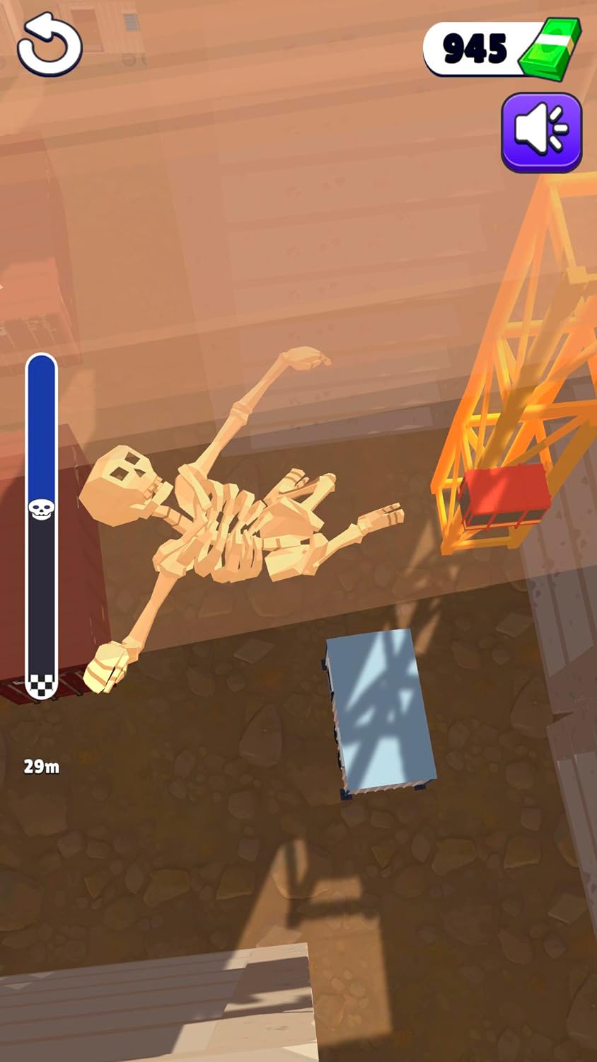 Ragdoll Fall! Falling Stickman: Breaking games - sky jump