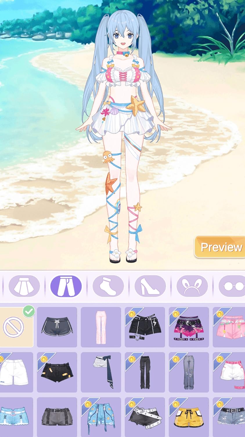 Anime Barbie Dress Up Games for Girls