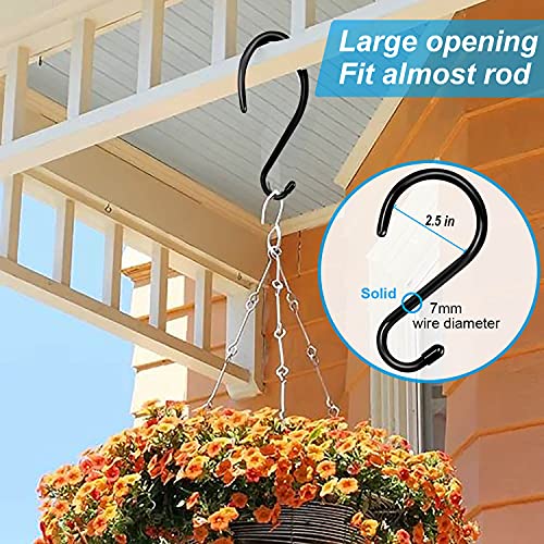 Dreecy Large Heavy Duty Vinyl Coated S Hooks