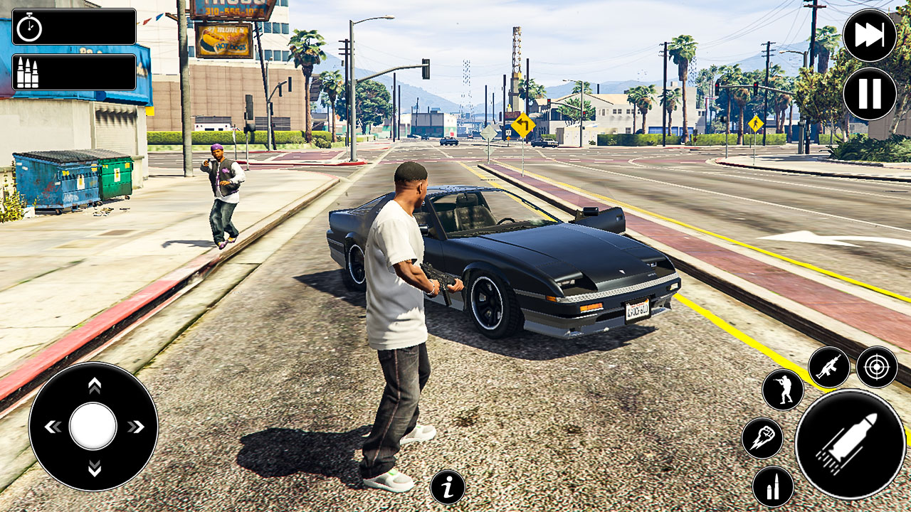 Gangster Offline Open World Crime 3D Game