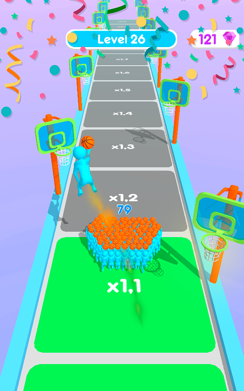 Basket Race: Dunk Duel