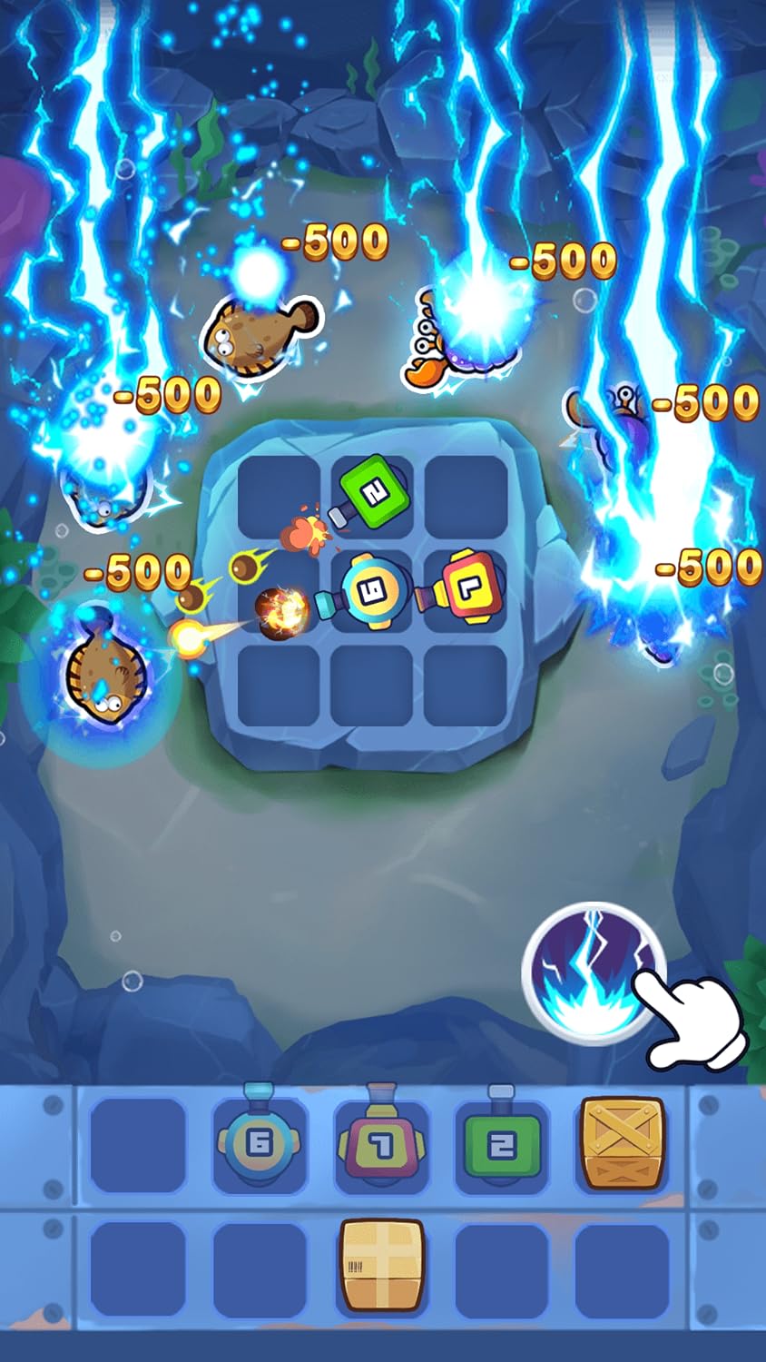 Merge Tower : Idle Fish