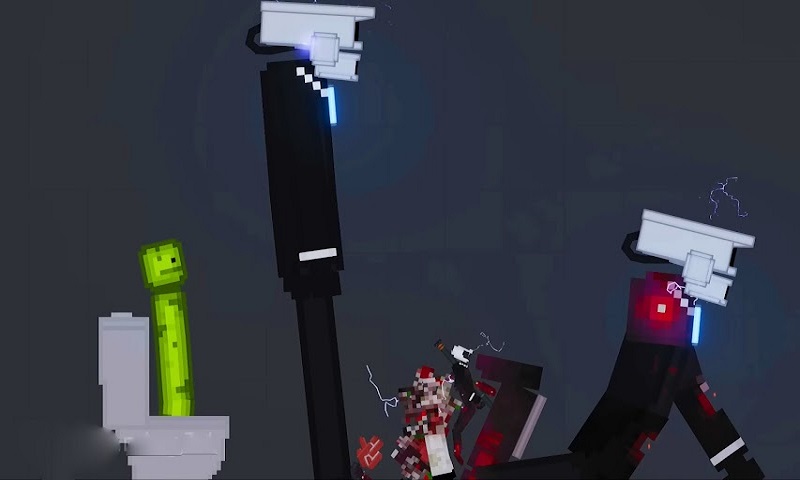 Titan Speaker Ragdoll Playgrounds