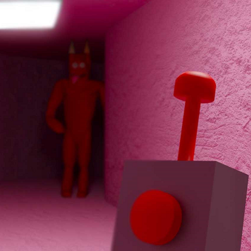 Scary Red Monster in the house