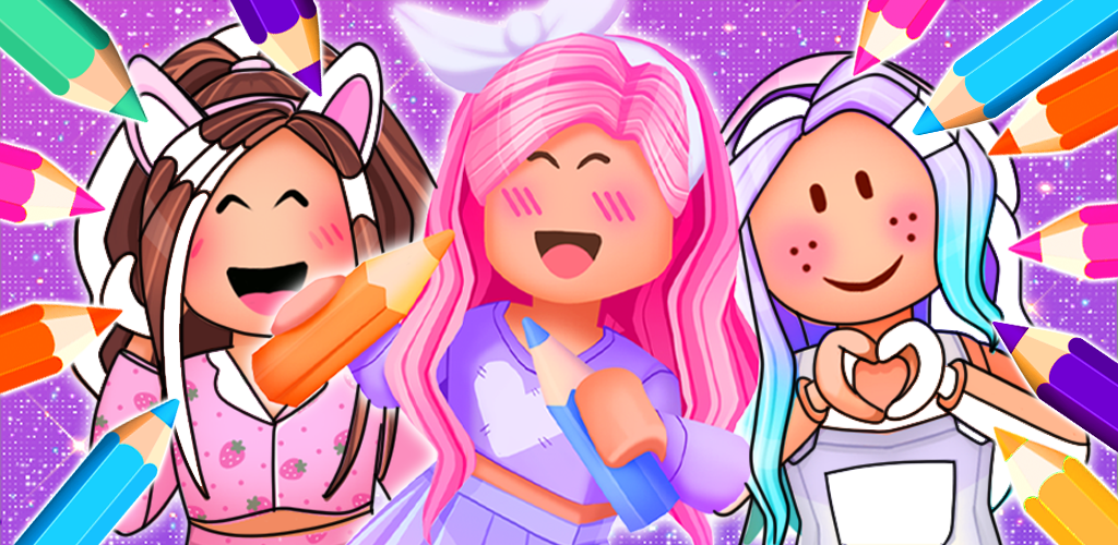 Square Doll Coloring Book For Girls