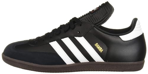 adidas Men's Samba Classic Soccer Shoe, Core Black/Cloud White/Core Black, 11 M US