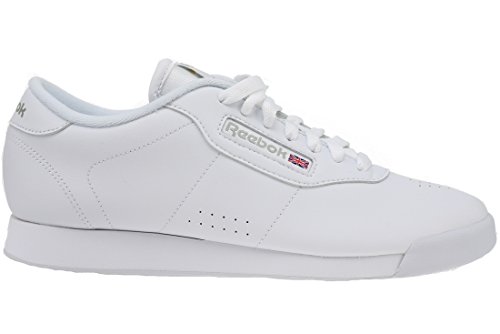 Reebok Women's Princess Aerobics Shoe, White, 8 M