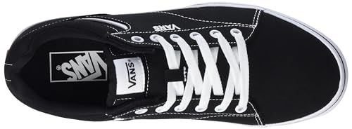 Vans Women's Sneaker, Canvas Black, 9