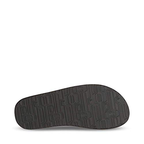 Teva Men's Mush II Flip Flop,Brick Black,11 M US