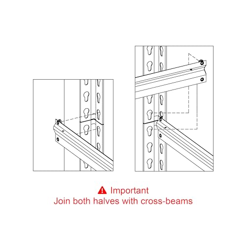 Whalen Post Insert Corner Connector for 5-Shelf Shelving