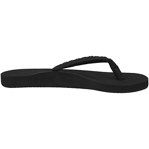 Reef Women's Sandals, Ginger, Black/Black, 8