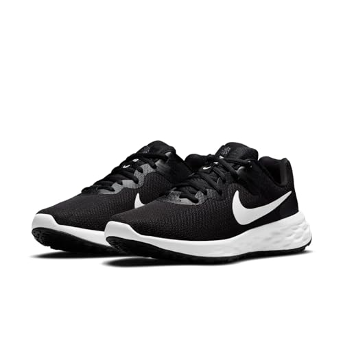 Nike Men's Sneaker, Black White Iron Grey,US8/EU41