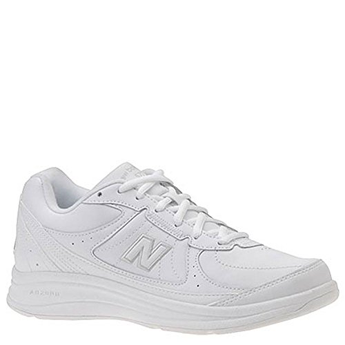 New Balance Women's 577 V1 Lace-up Shoe, White, 9 Wide