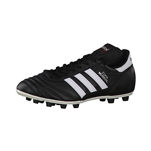 adidas mens Copa Mundial Soccer Shoe, Black/White/Black, 10 Women 9 Men US