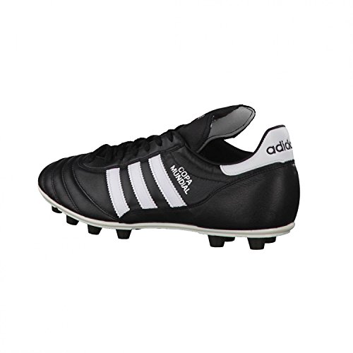 adidas mens Copa Mundial Soccer Shoe, Black/White/Black, 10 Women 9 Men US