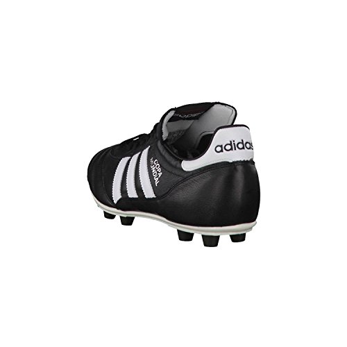 adidas mens Copa Mundial Soccer Shoe, Black/White/Black, 10 Women 9 Men US