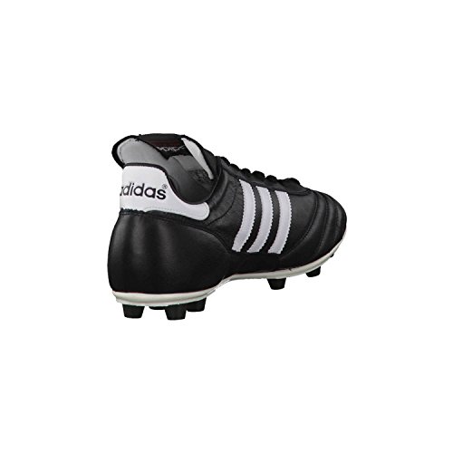 adidas mens Copa Mundial Soccer Shoe, Black/White/Black, 10 Women 9 Men US