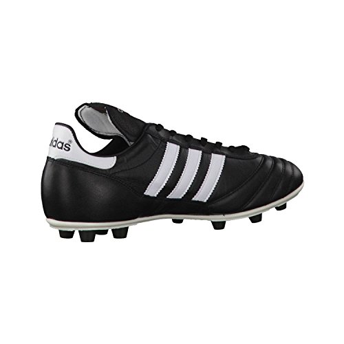 adidas mens Copa Mundial Soccer Shoe, Black/White/Black, 10 Women 9 Men US