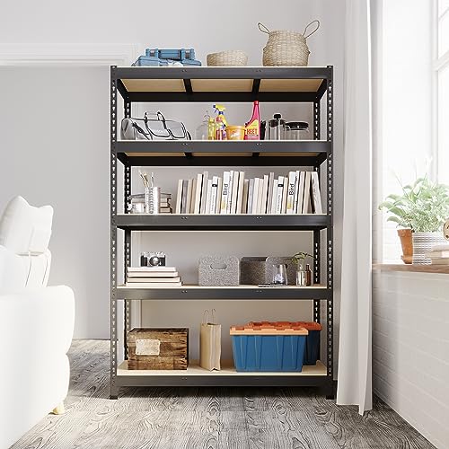 Adjustable Metal Garage Shelves - Heavy Duty Storage Unit