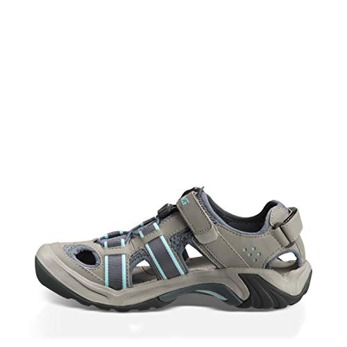 Teva womens Omnium Sandal, Slate, 8.5 Wide US