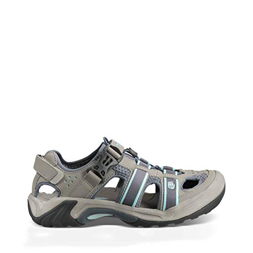 Teva womens Omnium Sandal, Slate, 8.5 Wide US