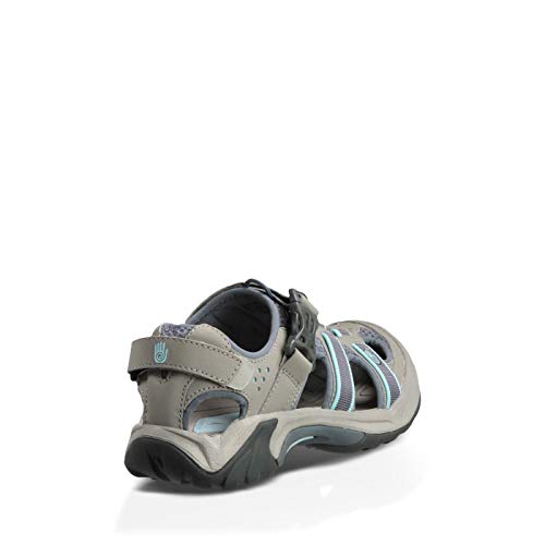 Teva womens Omnium Sandal, Slate, 8.5 Wide US