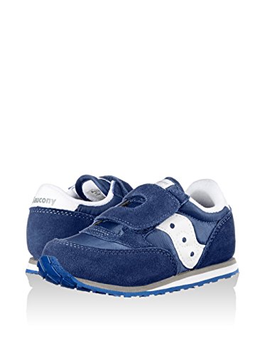 Saucony Unisex-child Baby Jazz Hook & Loop , COBALT BLUE, 11 M