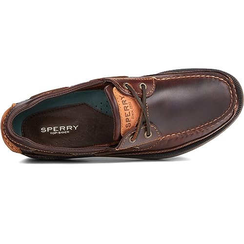 Sperry Top-Sider Men's Mako 2-Eye Canoe Moc Amaretto Size 10.5