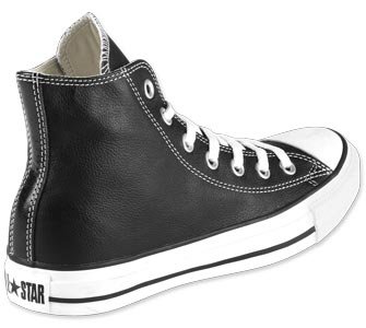Chuck Taylor All Star Canvas High Top, Black/White, 13.5 Women/11.5 Men