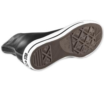 Chuck Taylor All Star Canvas High Top, Black/White, 13.5 Women/11.5 Men