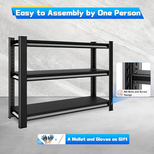 40" Heavy Duty Garage Shelving - 1500LBS Capacity