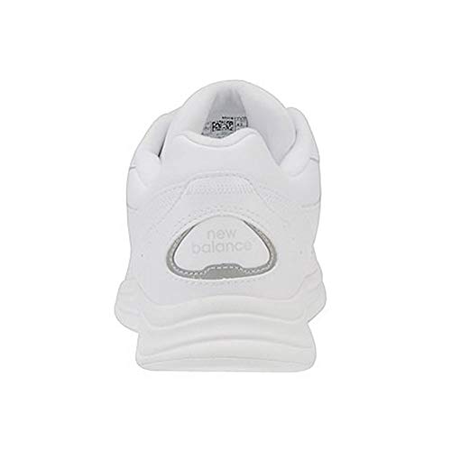 New Balance Men's 577 V1 Hook and Loop Shoe, White/White, 10