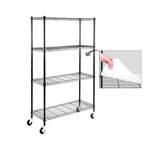 3-Inch Threaded Stem Casters for Shelving Units