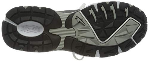 Skechers Men's Stamina-Nuovo lace up sneaker, Charcoal/Black, 9.5 M US