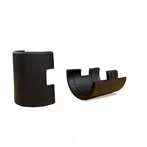 8 Pair Solid Plastic Shelf Pole Lock Clips