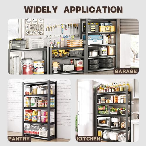 48" W Heavy Duty Garage Shelving Storage Shelves