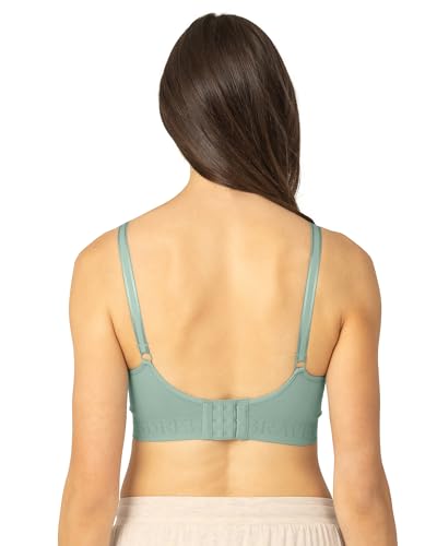Kindred Bravely Sublime Seamless Nursing Bra | Wireless Maternity & Postpartum Bra | Premium Nursing Bras (Cactus, Large)
