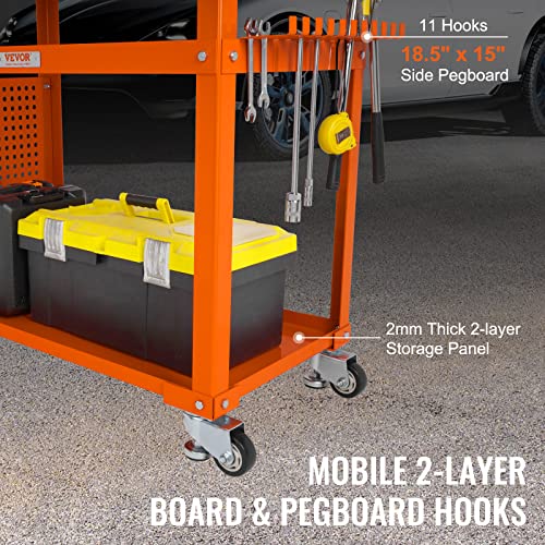 Portable VEVOR Welding Table with 600LBS Load Capacity