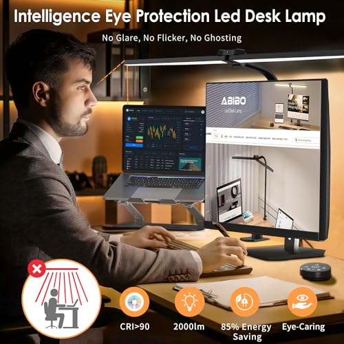 24W ABIBO LED Architect Desk Lamp & Clamp