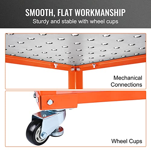 Portable VEVOR Welding Table with 600LBS Load Capacity