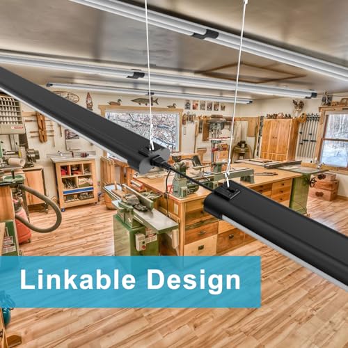 4FT Linkable LED Shop Lights - Pack of 10