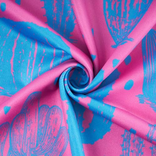 Fanient Mens Polo Shirts Short Sleeve Dry Fit 3D Printed Cactus Golf Shirt Performance Moisture Wicking M