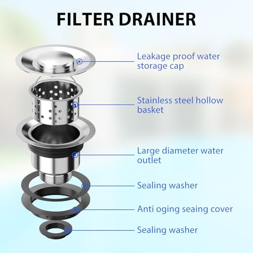 Commercial Stainless Steel Free Standing Kitchen Sink Utility Set